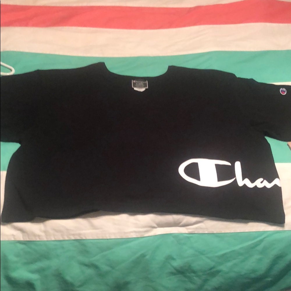 Champion crop tee XL NWT